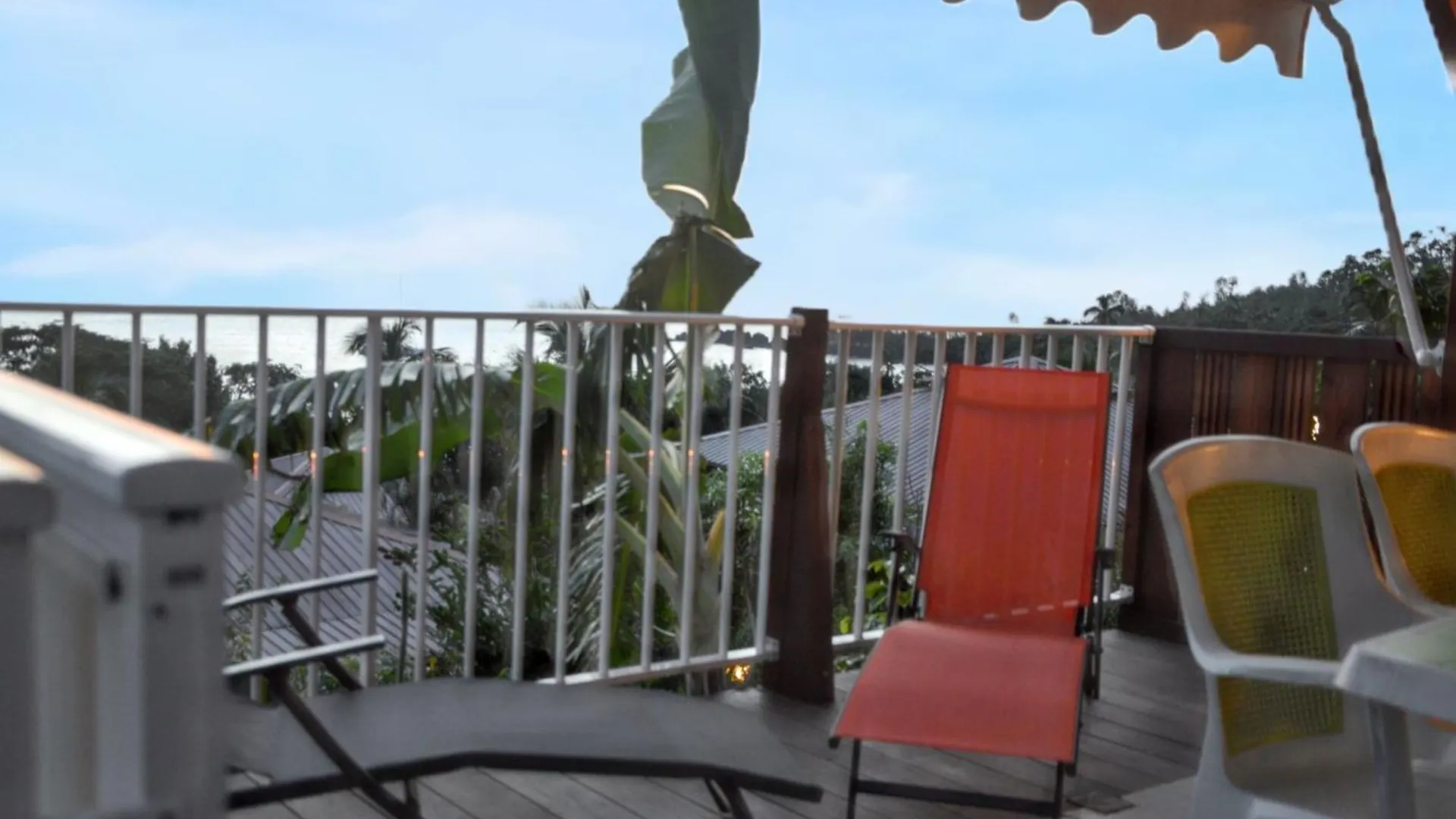 Bungalow Confortable A Bouillante Avec Vue Sur La Mer